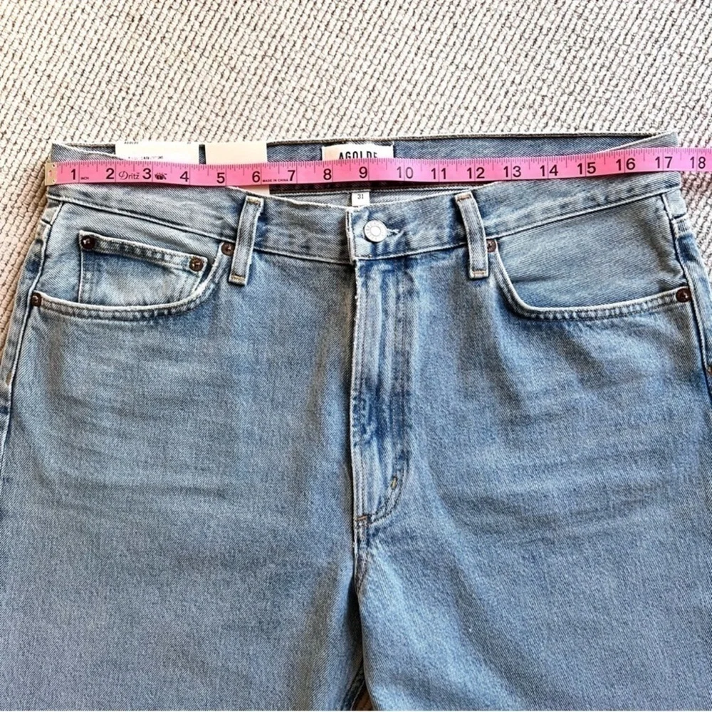 NWT Agolde Mia Mid Rise Straight jeans size 31 Revolve